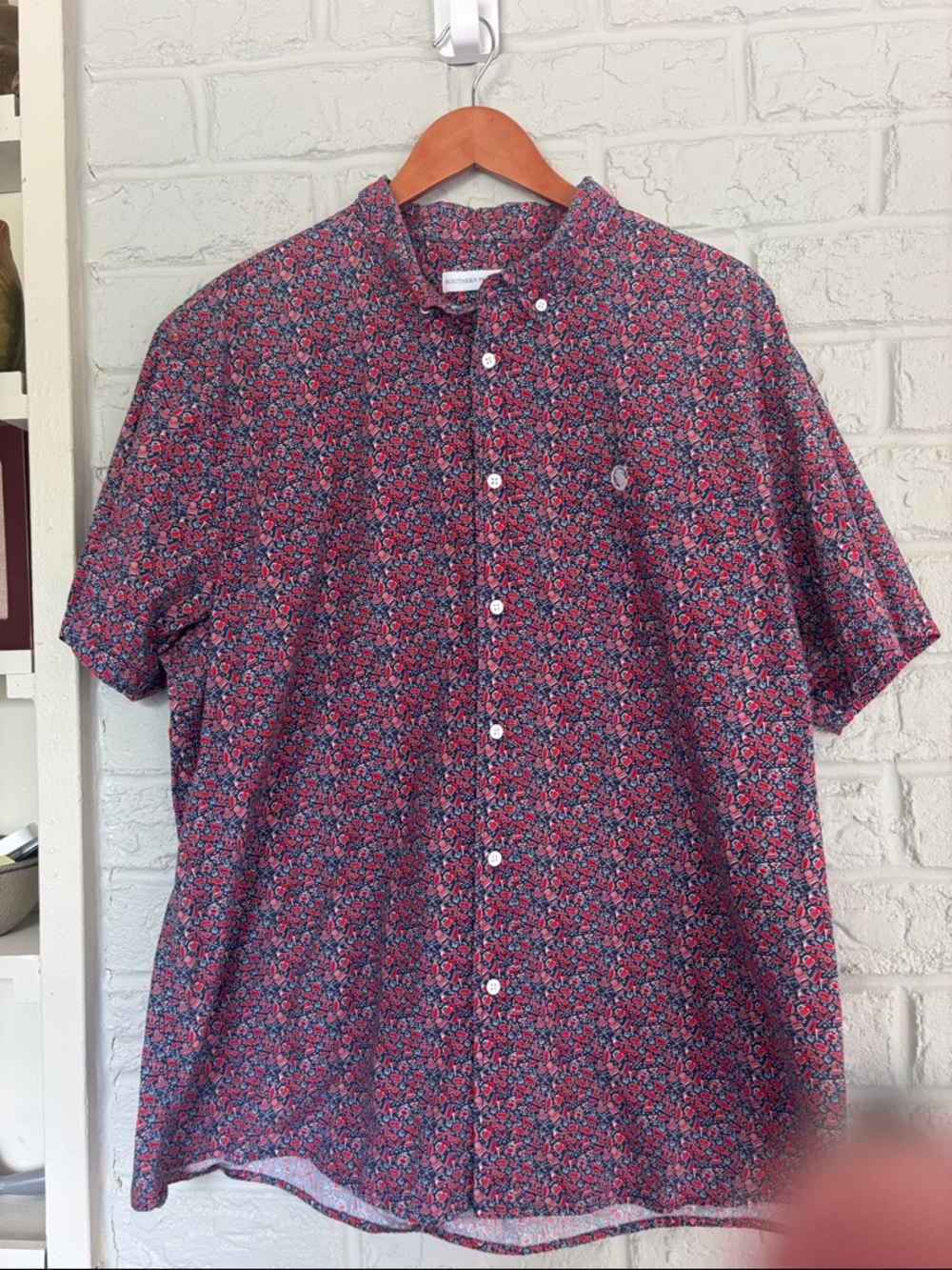 Southern Proper Casual Button Down Shirt Size XL